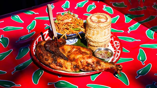Specials: Thai BBQ Chicken.