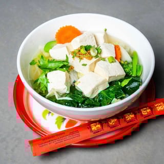 Tofu Noodles Soup